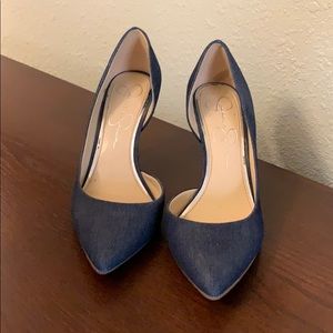 Jessica Simpson Jean Stilettos